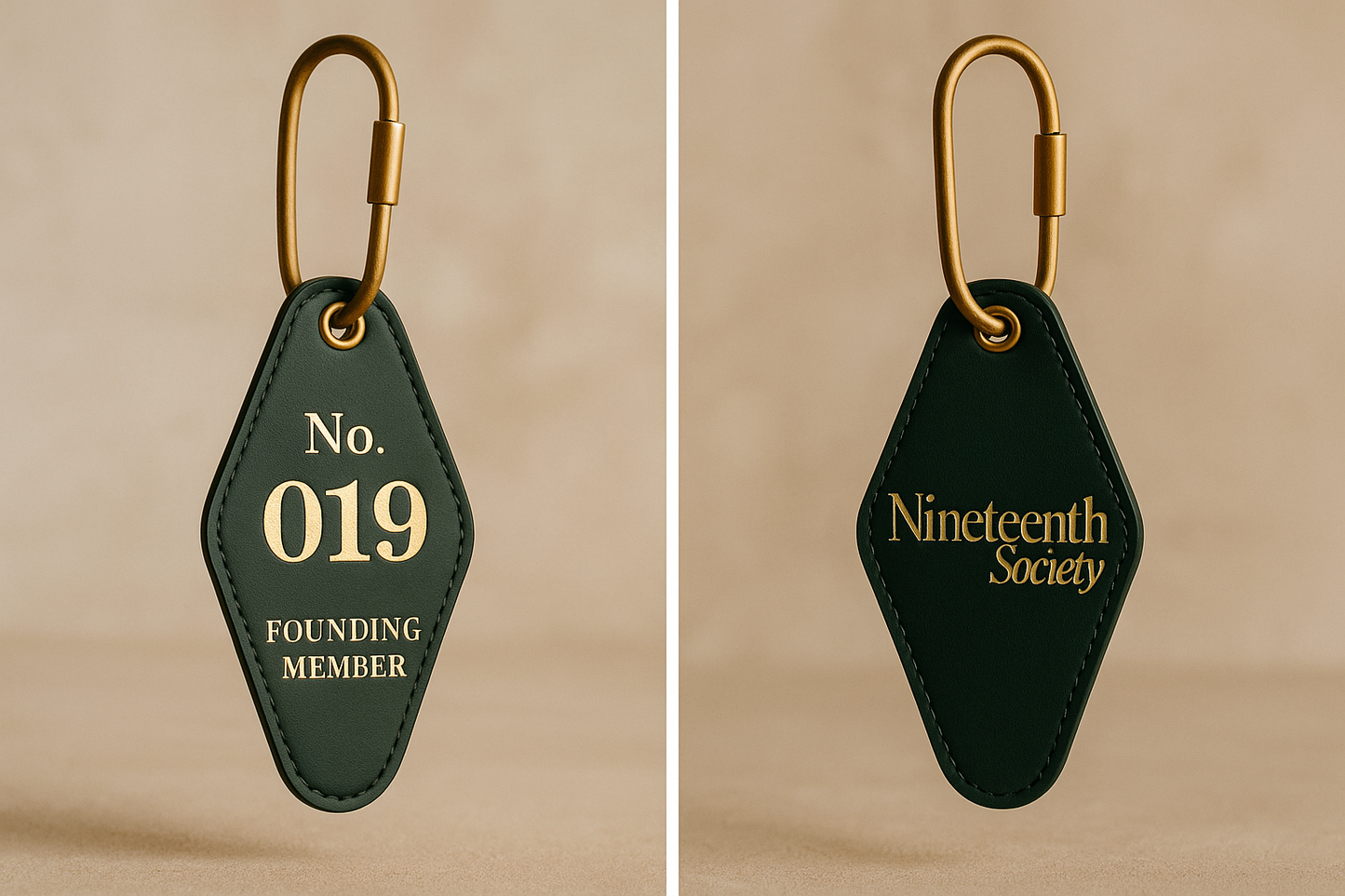 Founding Member Locker Keychain